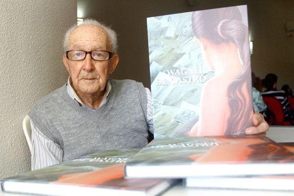 Wagner de Castro lança coletânea com 64 de suas telas